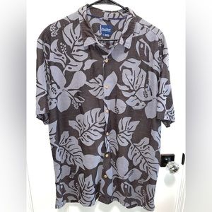 Men’s Jack O’Neill Collection Hawaiian Button-down Short Sleeve Shirt Large
